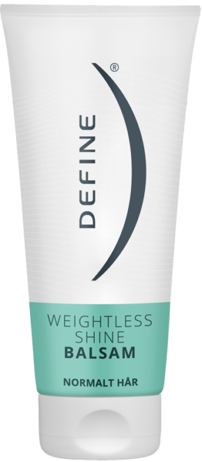 Define weightless shine balsam packshot